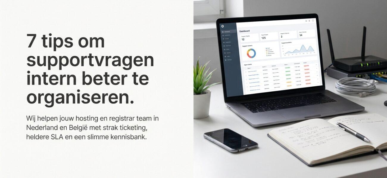 Home Web-Hosting 7 tips om supportvragen intern beter te organiseren.
