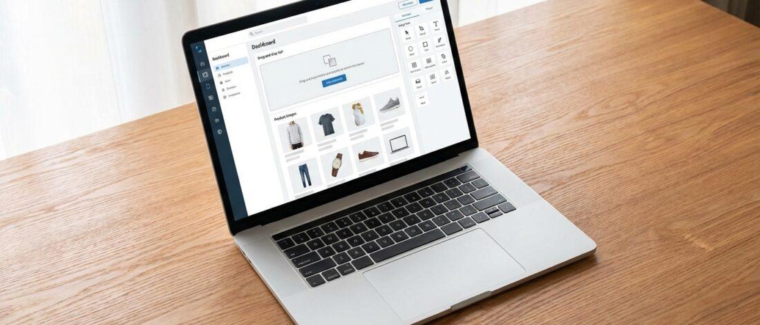 AI webshop builder
