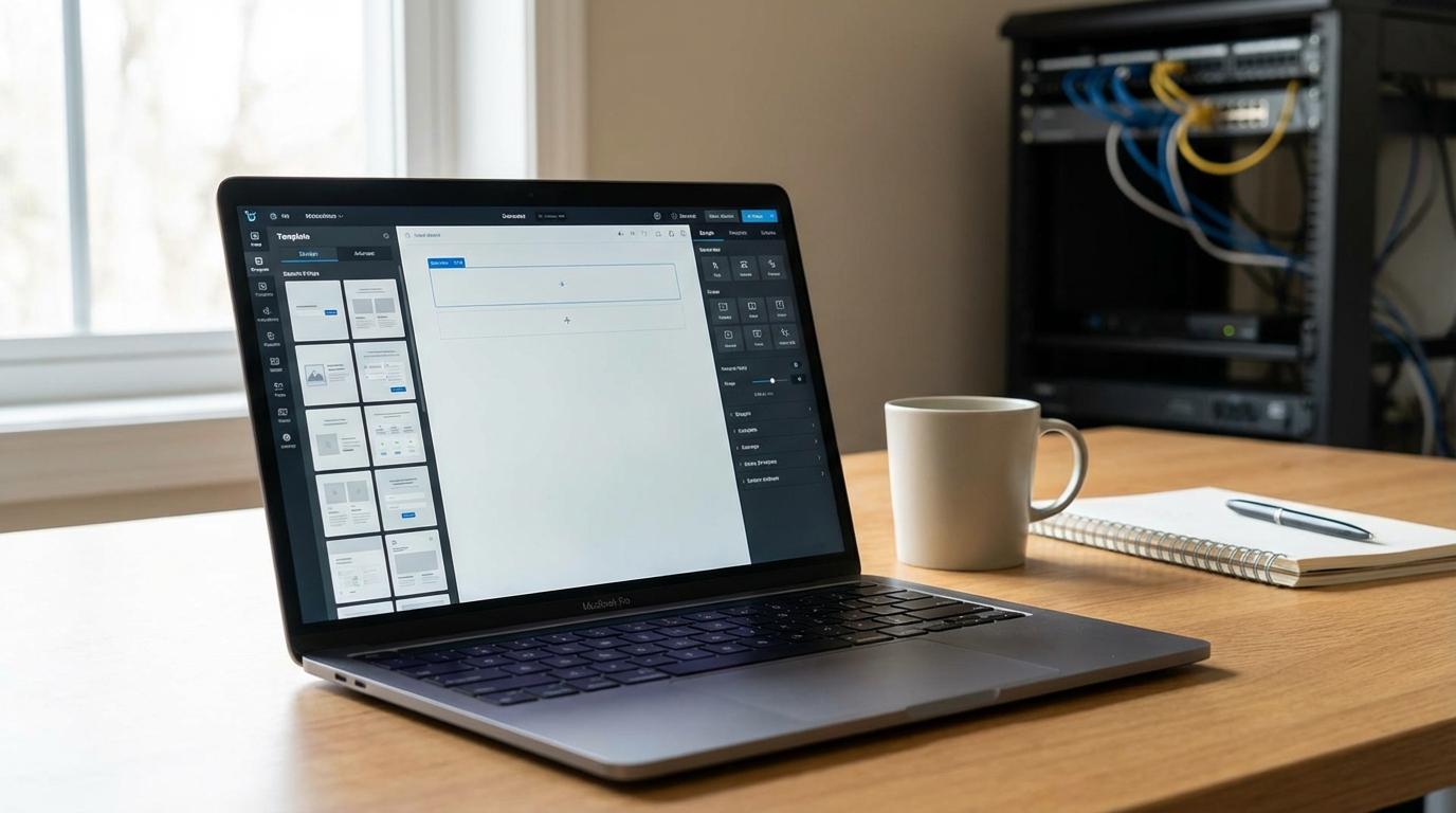 AI website builder met snelle oplevering