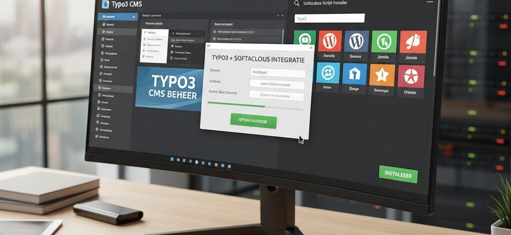 Typo3 CMS uitbreiden met Softaculous instellingen.​