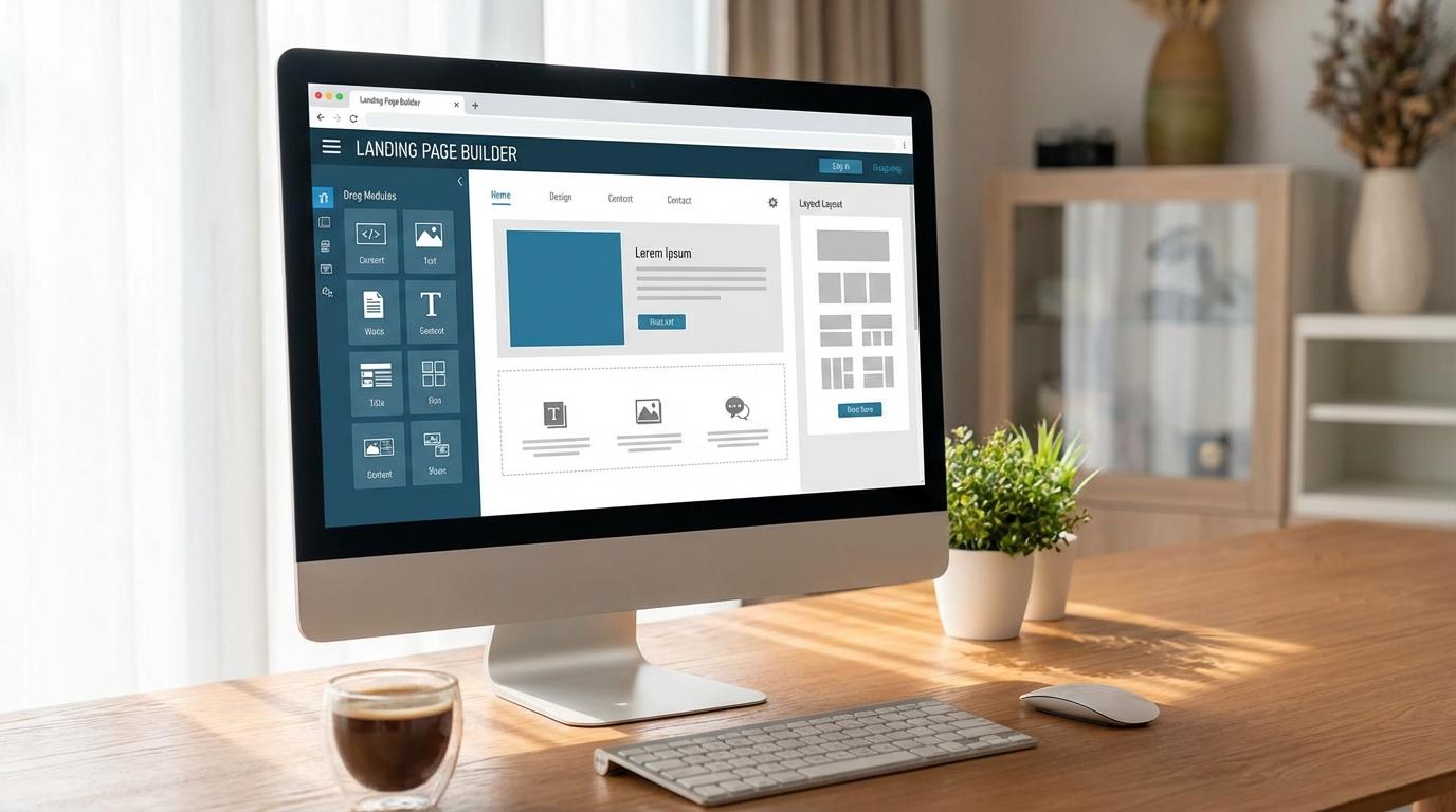 AI landing page builder