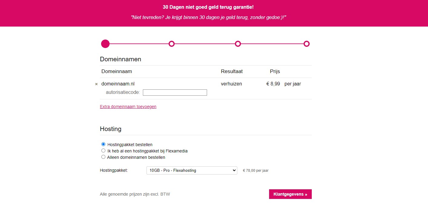 Website verhuizen