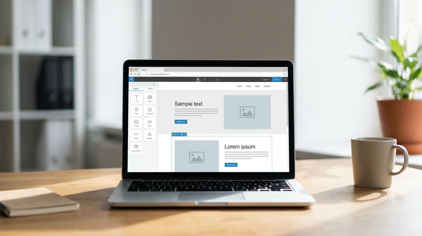 AI website builder met gratis proefperiode