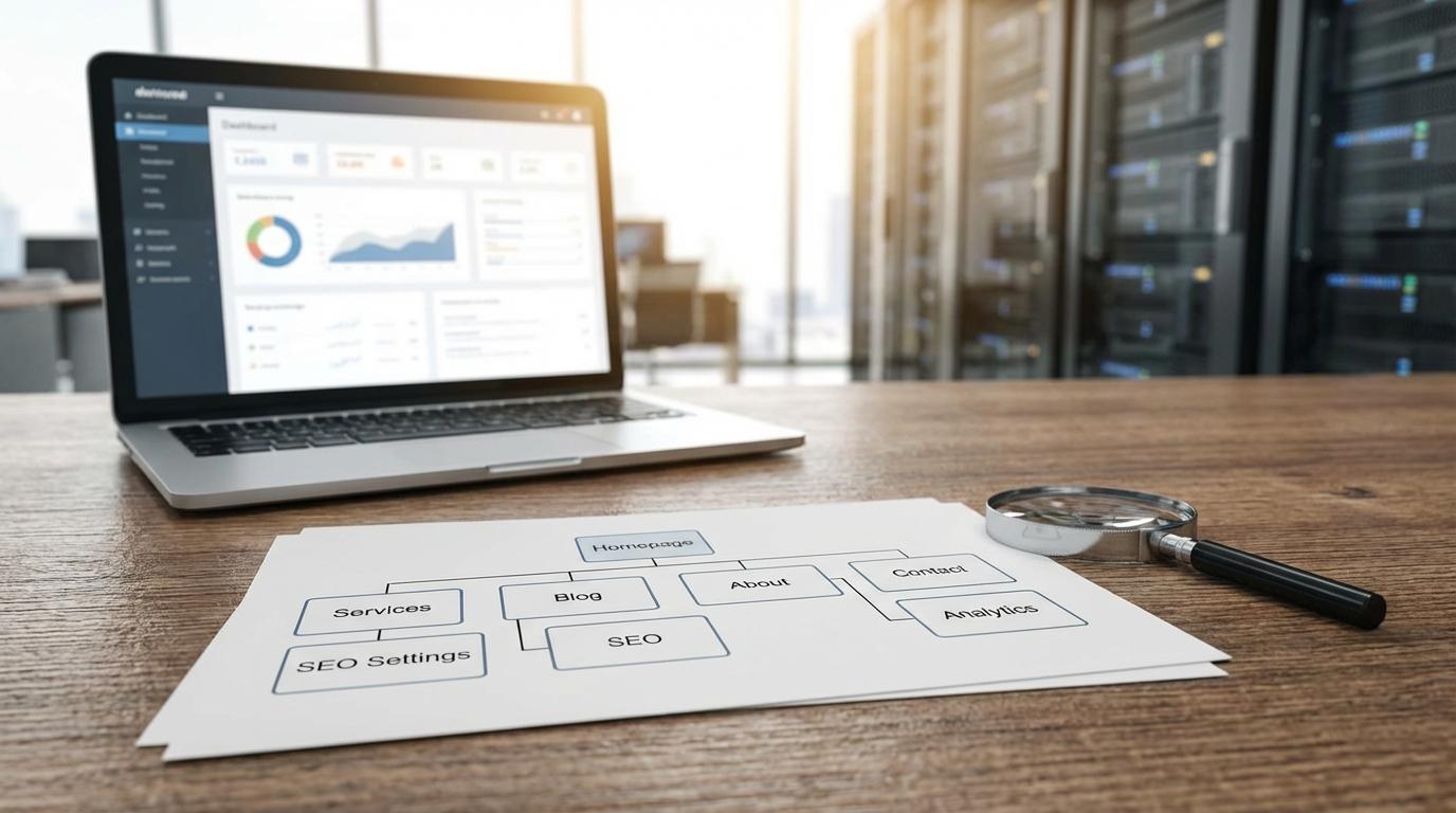 AI website builder met automatische SEO