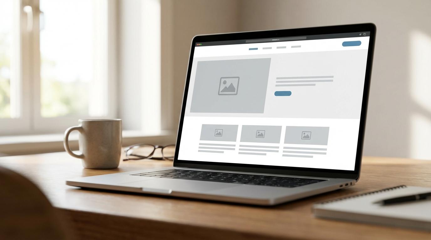 AI website builder voor zzp