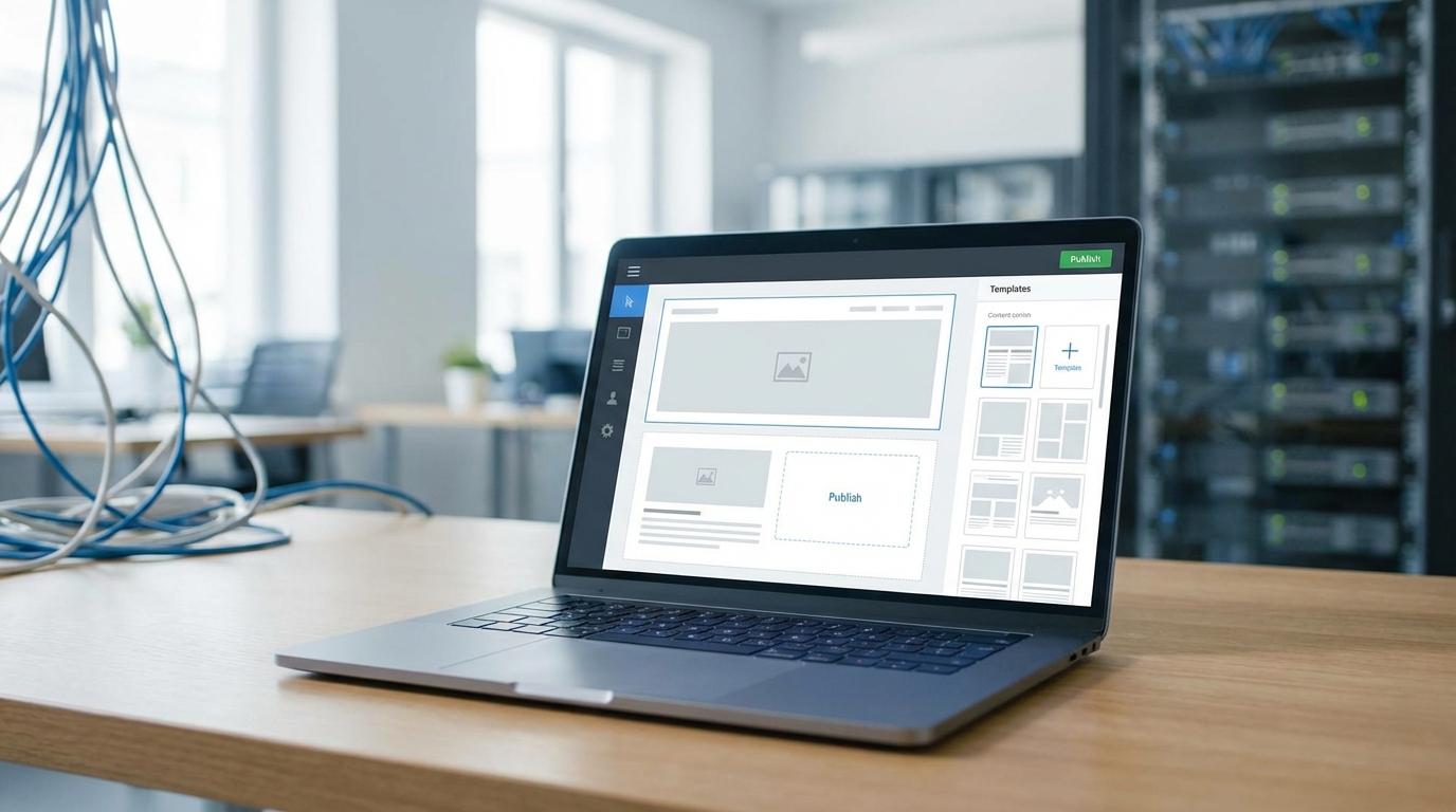 AI website builder voor starters