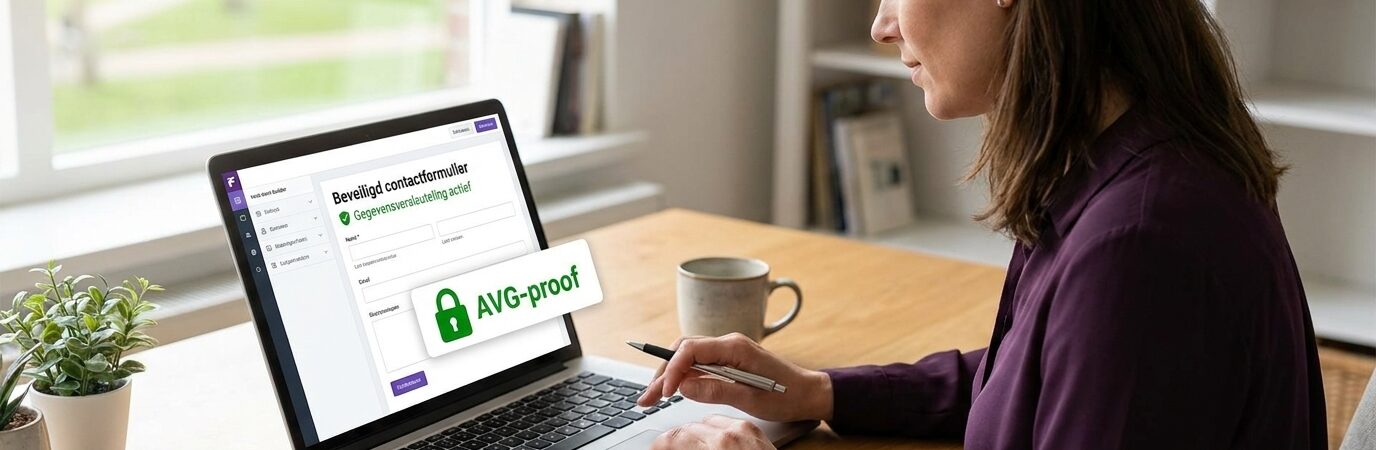 Jij wilt dat persoonsgegevens via jouw website veilig binnenkomen. Met beveiligde formulieren op je website voorkom je dat gevoelige informatie zoals contactgegevens of betalingsinformatie zomaar op straat komt te liggen. Dankzij SSL certificaten, dataversleuteling en [&hellip;]