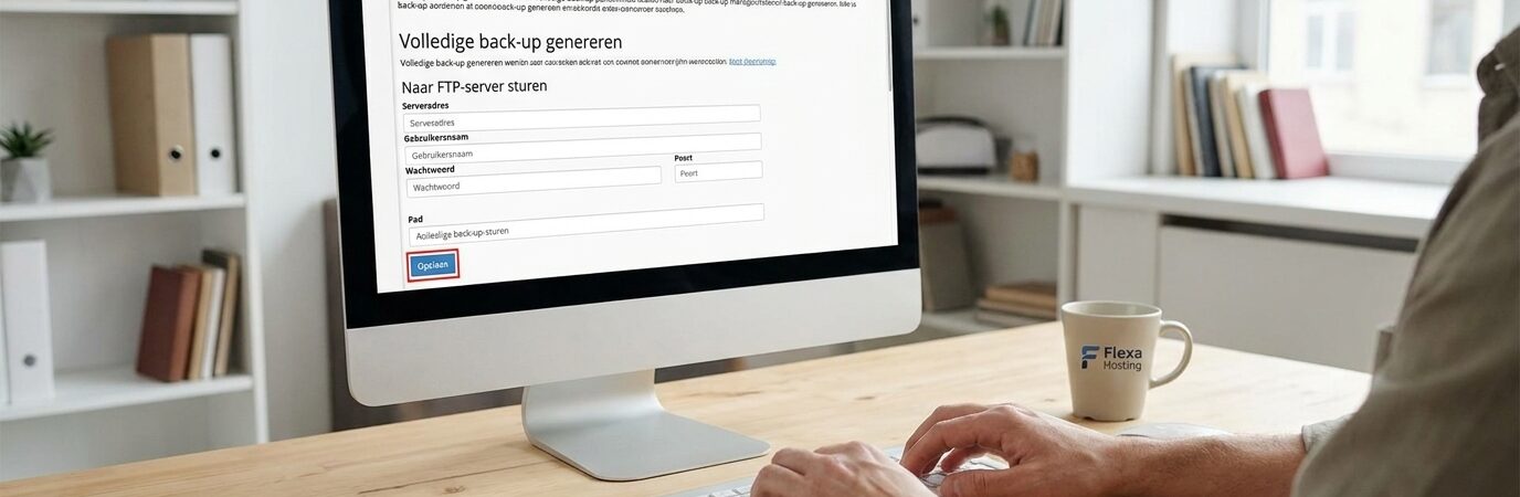 Stapsgewijze handleiding voor het genereren van een cPanel back-up en deze naar een FTP server sturen
