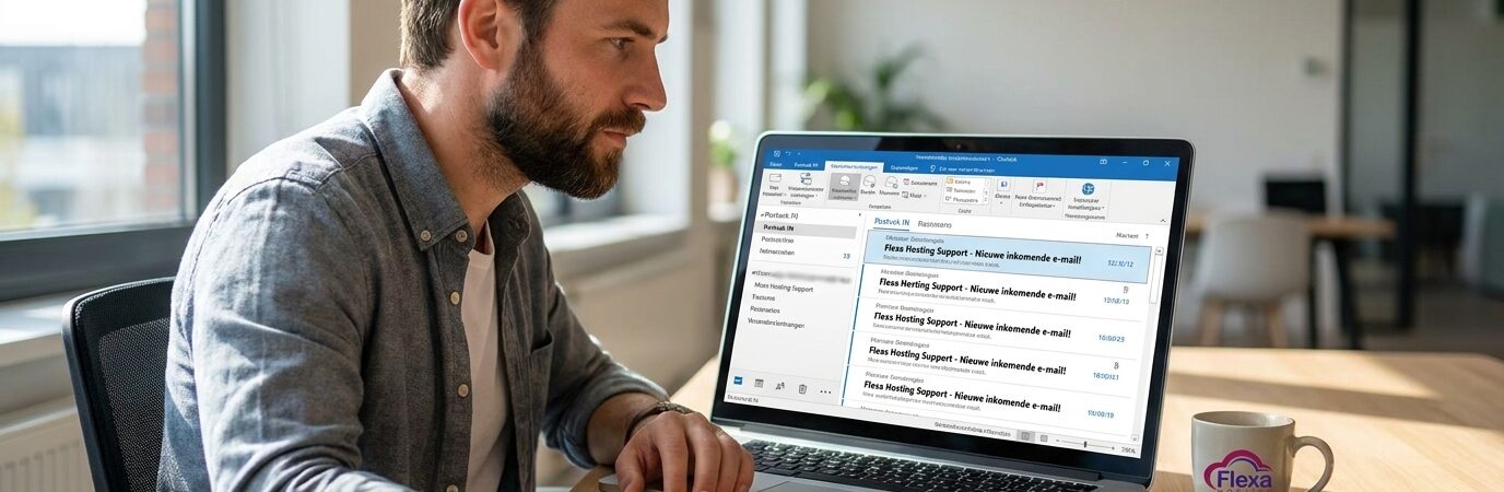 Efficiënt controleren op nieuwe inkomende emails in Outlook