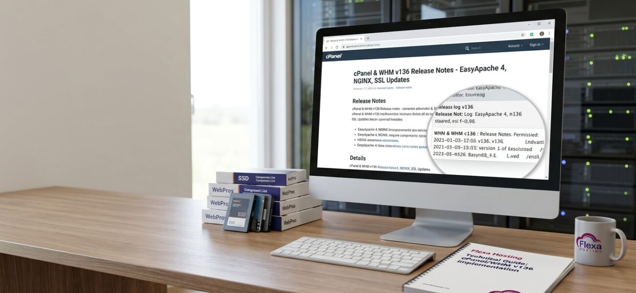 Wat zijn cPanel en WHM release notes