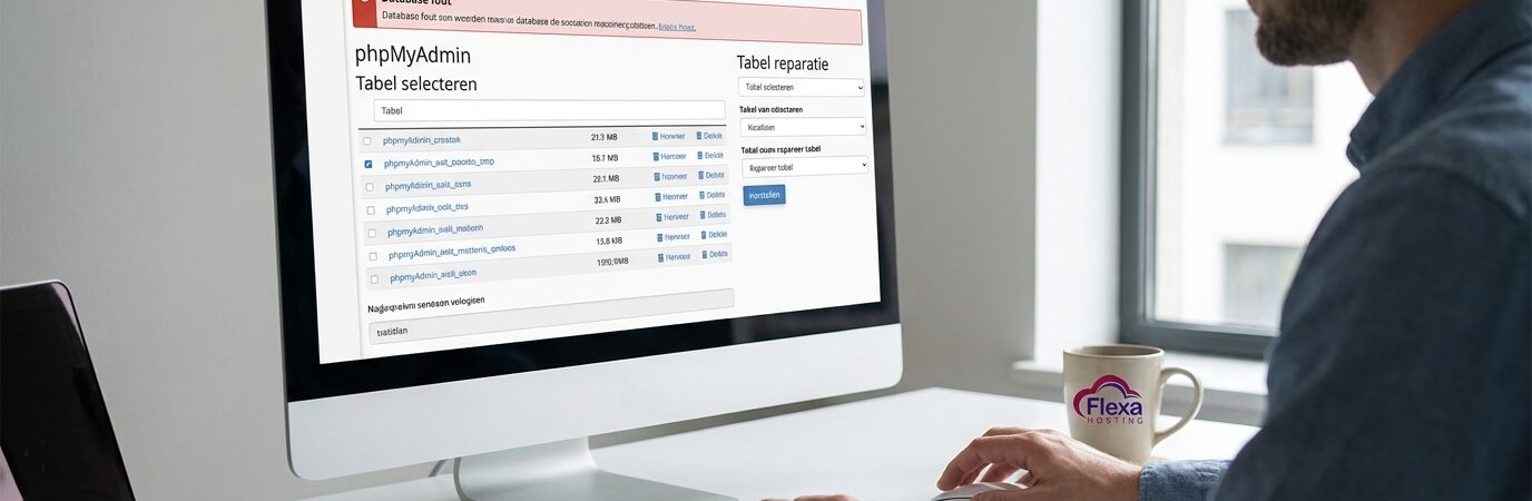 Hoe Database fouten te repareren via phpMyAdmin in cPanel