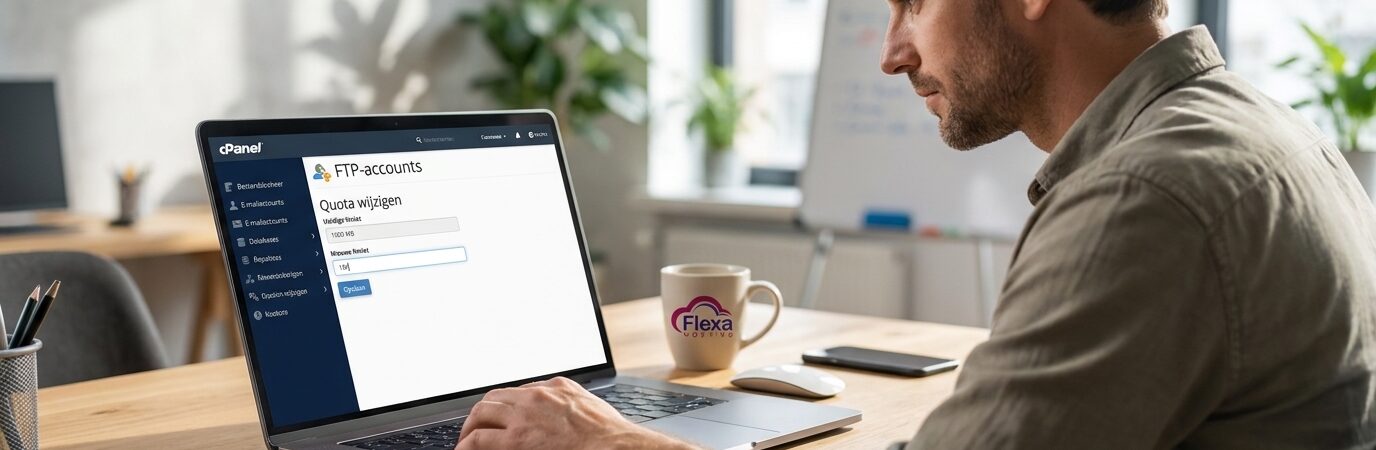 De grootte van je FTP-account aanpassen in cPanel