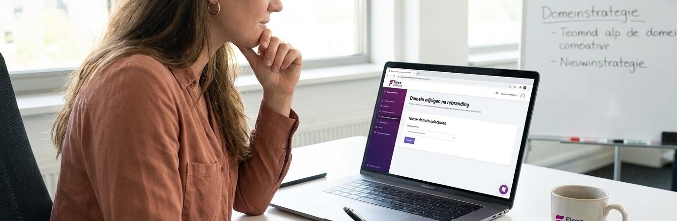 Wat is domein wijzigen na rebranding?