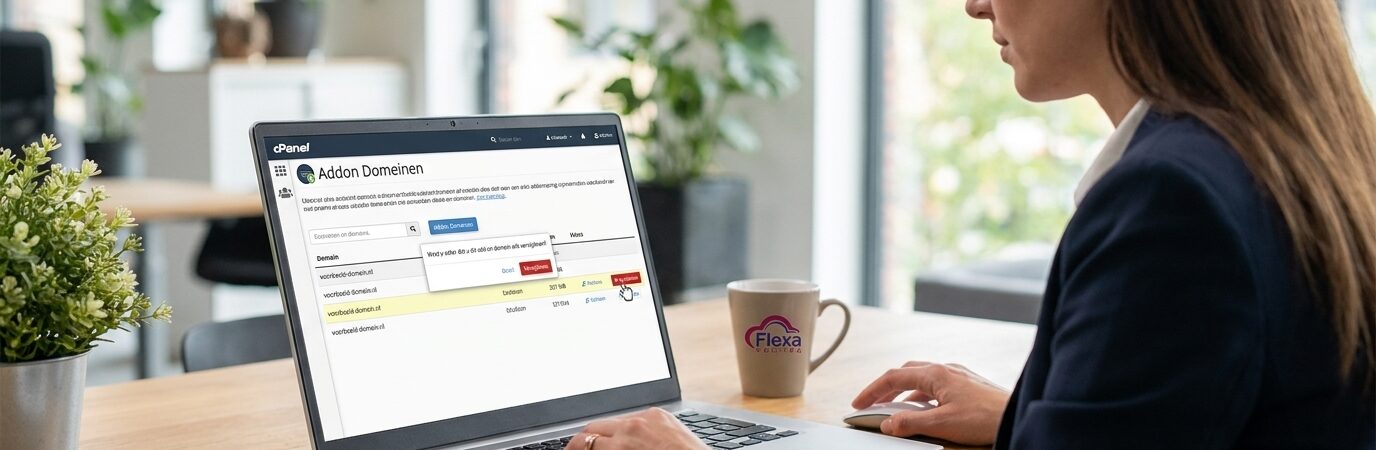 Handleiding: Een add-on domein extra domeinnaam verwijderen in cPanel
