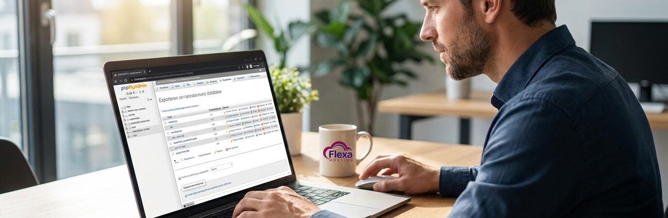 Stapsgewijs exporteren van een databasetabel