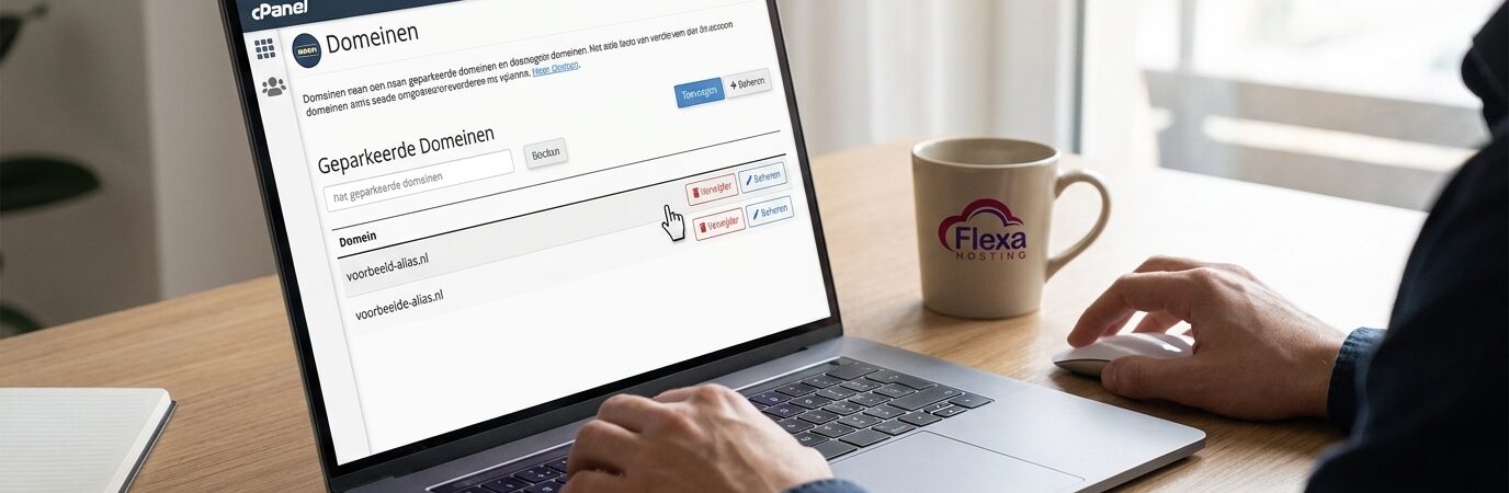 Stappen voor het verwijderen van een domeinalias of geparkeerde domeinnaam in cPanel
