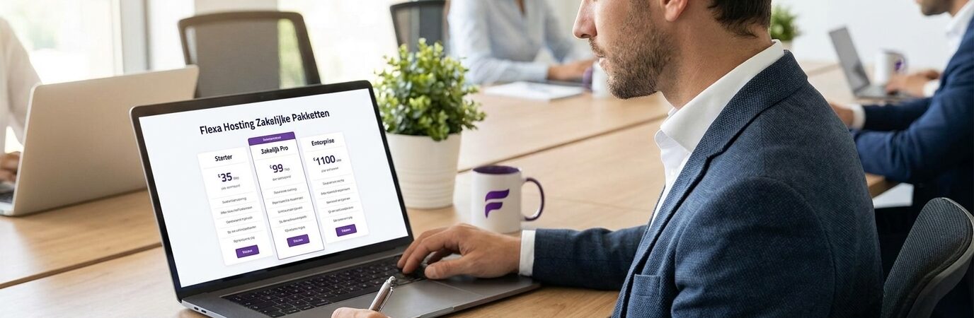 Met een zakelijk webhosting pakket van Flexa Hosting draait jouw website altijd op volle toeren. Je krijgt niet alleen razendsnelle SSD opslag, betrouwbare uptime en dag en nacht support, maar je profiteert ook van krachtige [&hellip;]