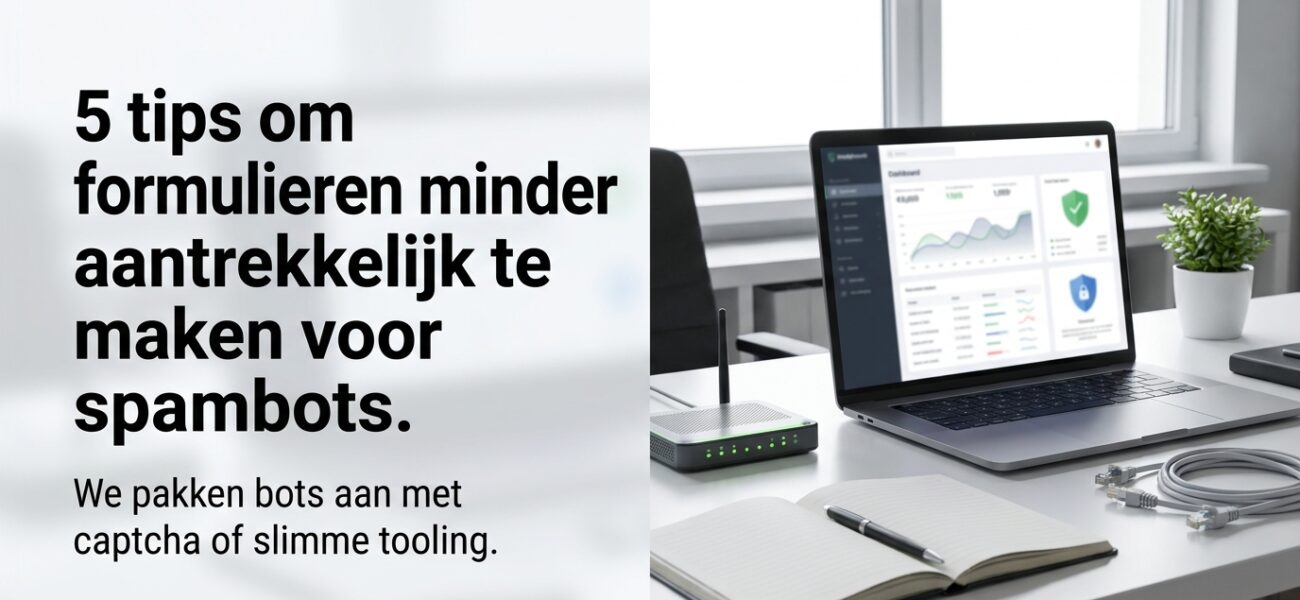Wat zijn spambots en waarom formulierbeveiliging telt