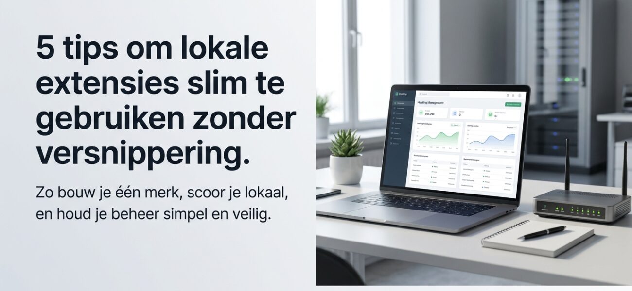 Wat zijn lokale extensies en waarom ze tellen