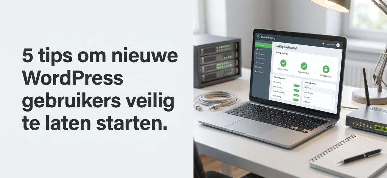 5 tips om nieuwe WordPress gebruikers veilig te laten starten. 5 tips om nieuwe WordPress gebruikers veilig te laten starten