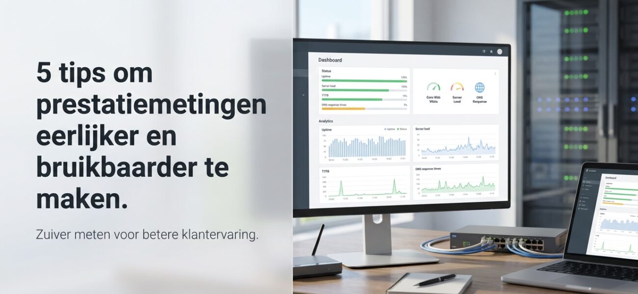 Web-Hosting 5 tips om prestatiemetingen eerlijker en bruikbaarder te maken.
