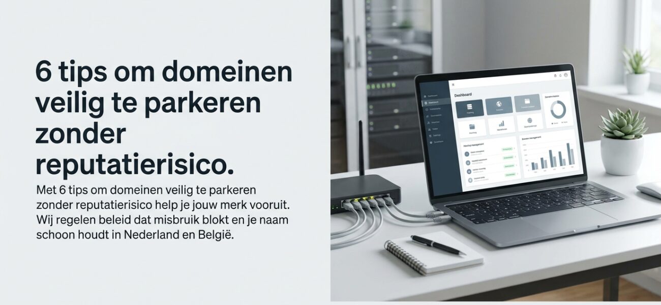 Wat is veilig domeinparkeren zonder reputatierisico
