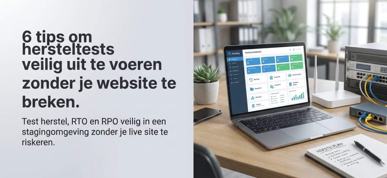 Wat is een hersteltest en waarom het telt