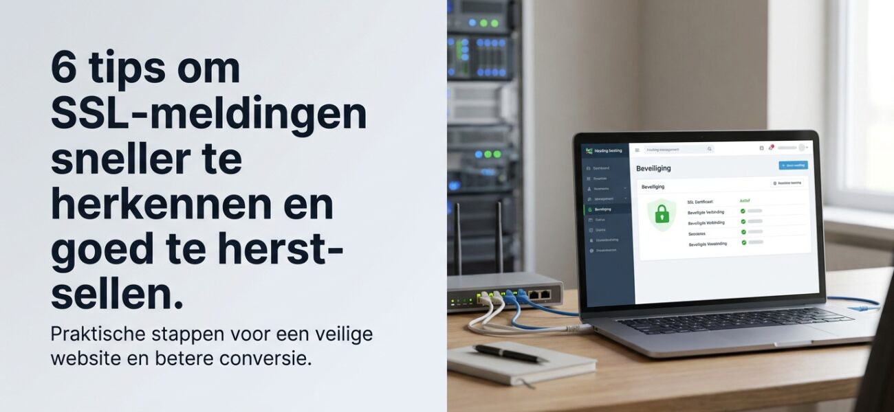 Wat SSL meldingen zijn en hoe ze ontstaan