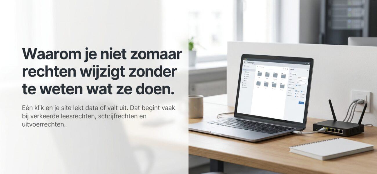 Waarom je niet zomaar rechten wijzigt zonder te weten wat ze doen