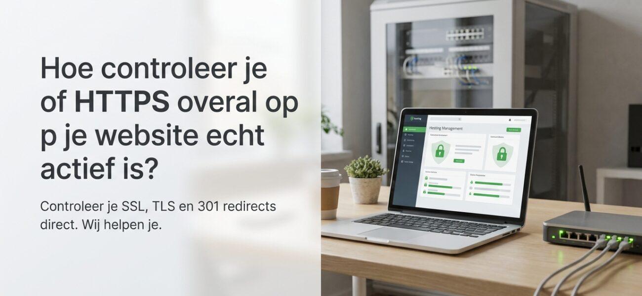 Wat is https en waarom het overal actief moet zijn