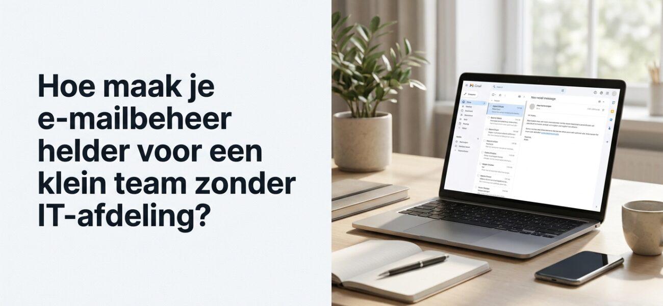 Wat is helder emailbeheer voor kleine teams