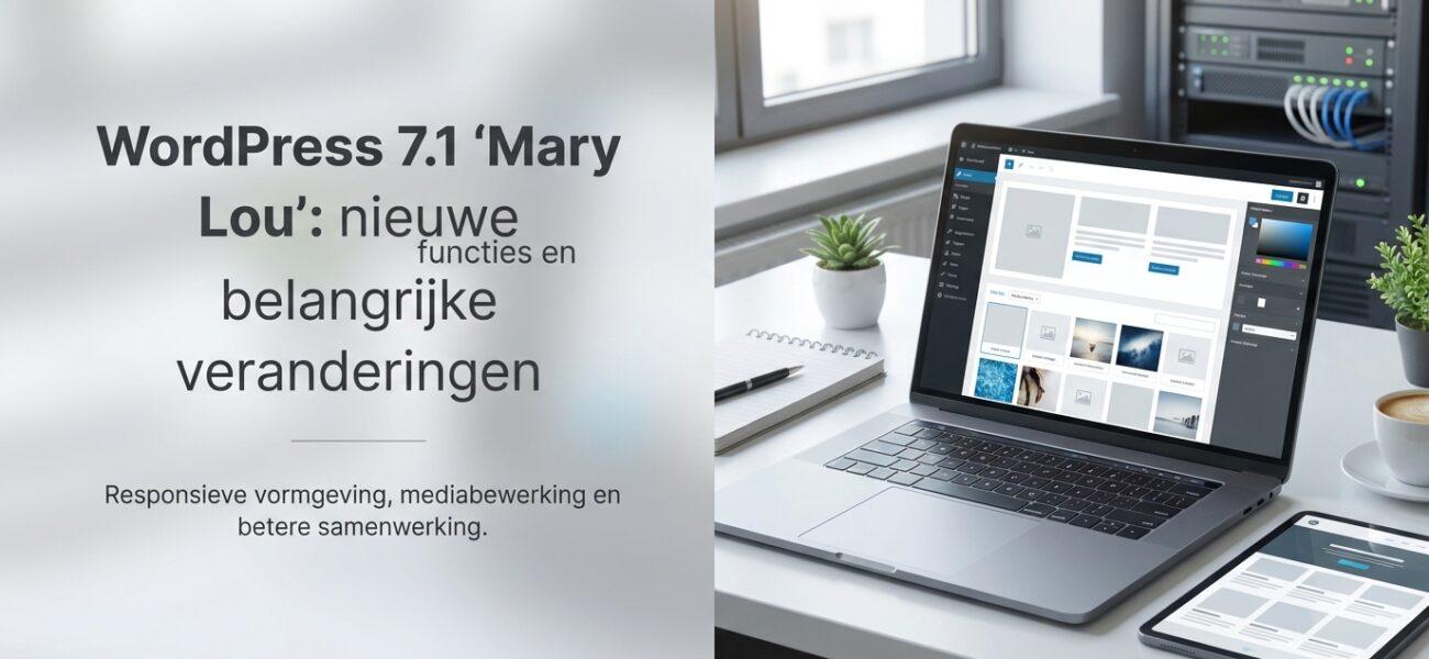 Web-Hosting WordPress 7.1 “Mary Lou”: nieuwe functies en belangrijke veranderingen