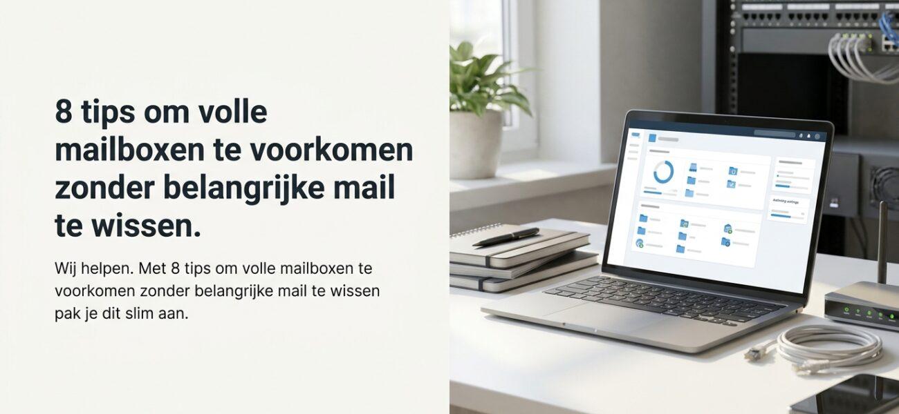 Web-Hosting 8 tips om volle mailboxen te voorkomen zonder belangrijke mail te wissen.