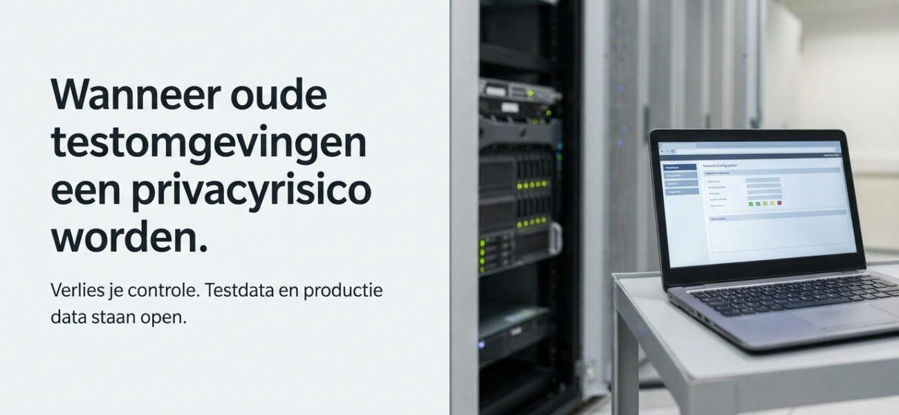 Web-Hosting Wanneer oude testomgevingen een privacyrisico worden.