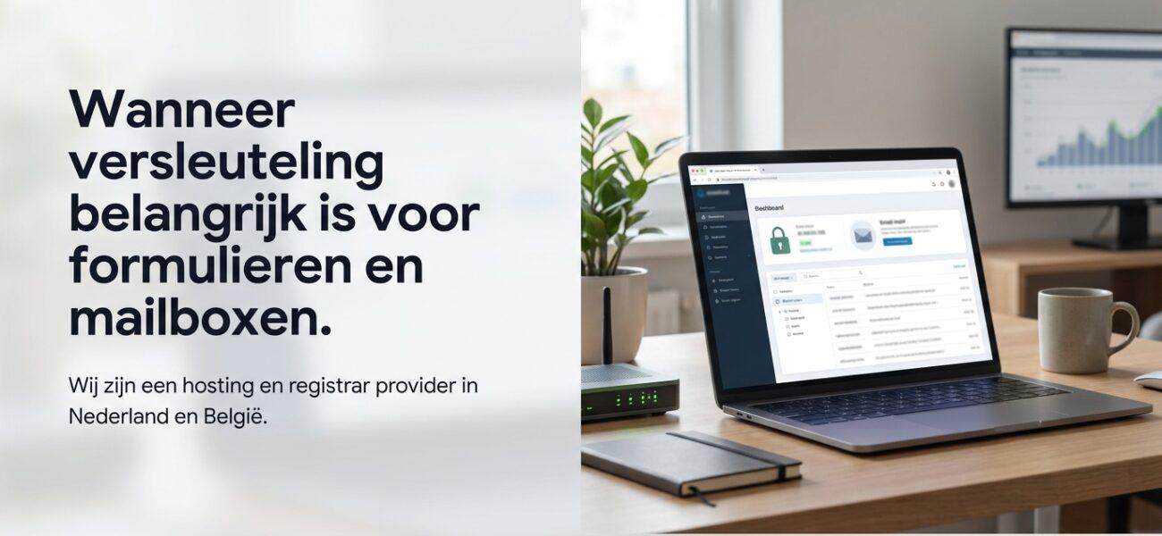 Wanneer versleuteling belangrijk is voor formulieren en mailboxen